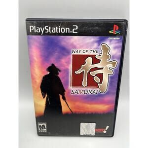 Way of the Samurai (Sony PlayStation 2, 2002) CIB PS2 Complete w/ Manual Tested